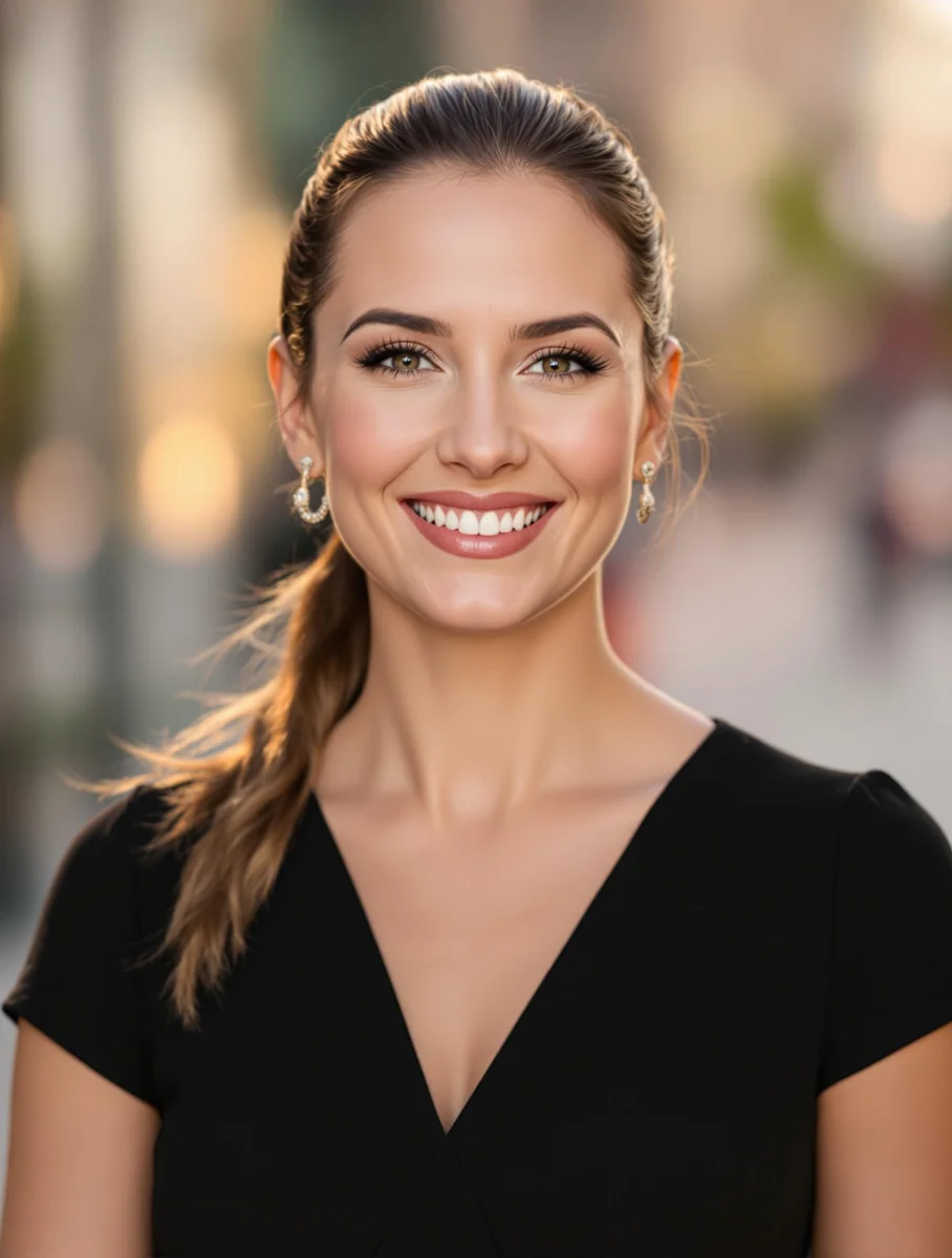 Professionelles Business Profilbild Frau Executive