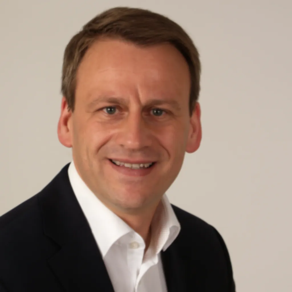 Traditionelles Bewerbungsfoto Mann