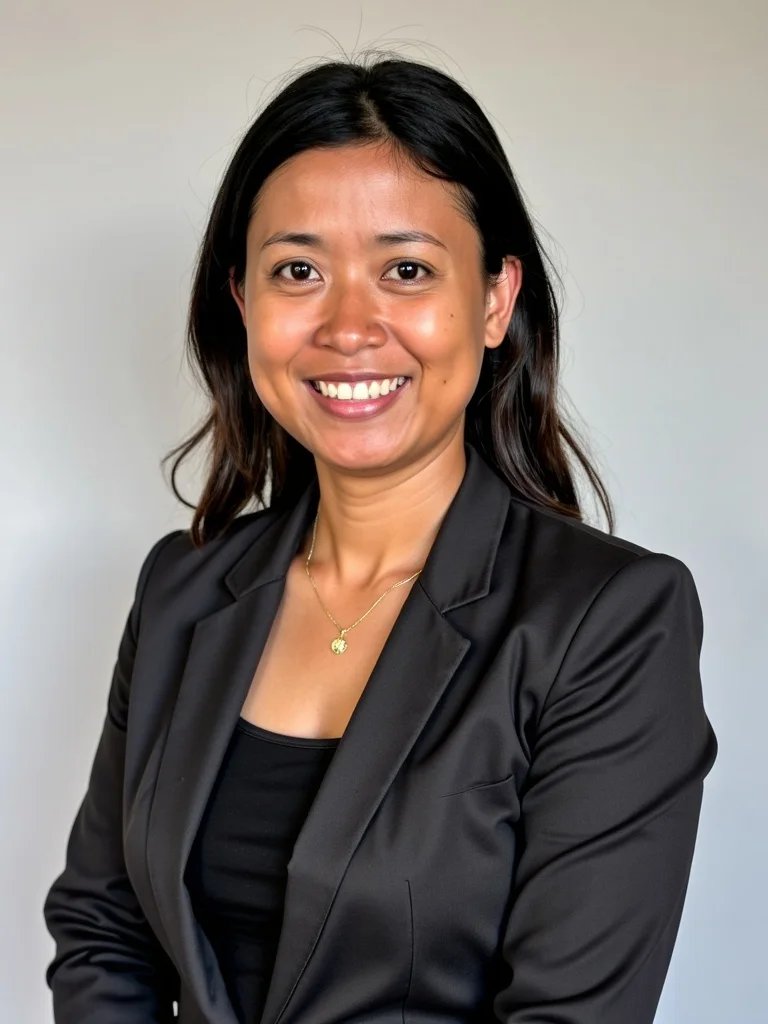 Dunkelgrauer Blazer Studentin