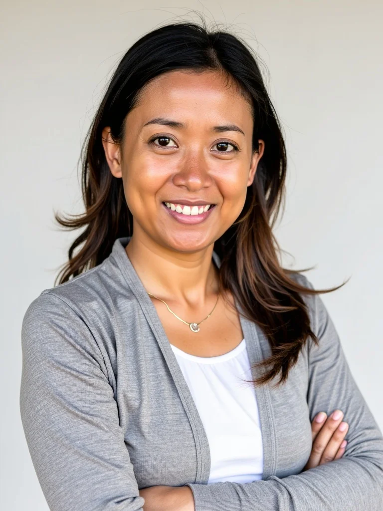 Hellgraue Strickjacke