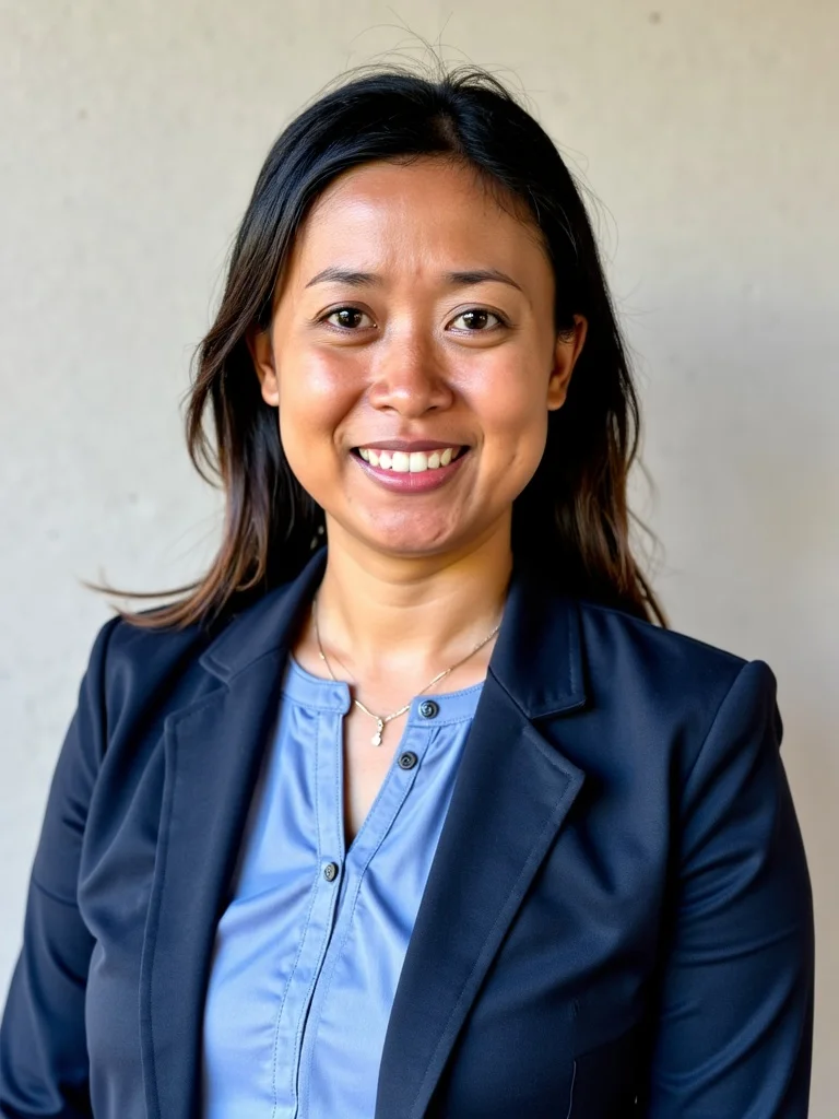 Marineblauer Blazer mit hellblauem Hemd