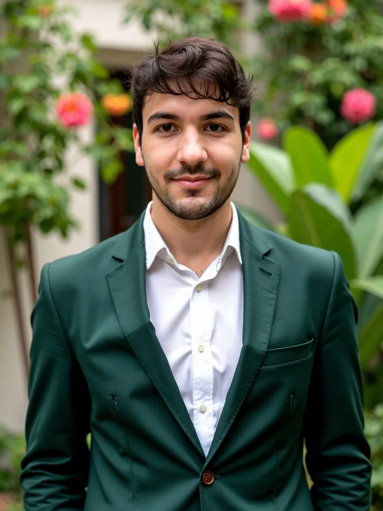 Dunkelgrüner Blazer